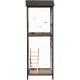 Gaiola exterior ou interior em madeira FSC termotratada 89x65x176cm - Shelty Pet