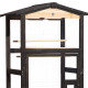 Gaiola exterior ou interior em madeira FSC termotratada 89x65x176cm - Shelty Pet