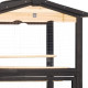Gaiola exterior ou interior em madeira FSC termotratada 89x65x176cm - Shelty Pet