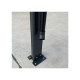 Conjunto de 2 tubos de queda anthracite para caleiras de telhado de terraço com 4 m de profundidade – X-METAL