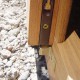 Abrigo de jardim 16m² PLUS em madeira 40mm tratada e com tingimento castanho Gardy Shelter