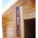 Abrigo de jardim 12m² PLUS em madeira 40mm tratada com tingimento castanho Gardy Shelter