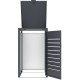 Abrigo para contentor do lixo em aço galvanizado antracite para contentor de 240L - X-METAL