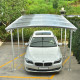 Carport em alumínio branco 3x5,05m e policarbonato 6mm X-METAL