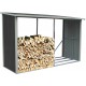Abrigo para lenha em metaL antracite de 6 esteres X-METAL
