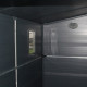 Abrigo de jardim encostado em resina antracite 3,55m2 + kit de fundação - JOBU