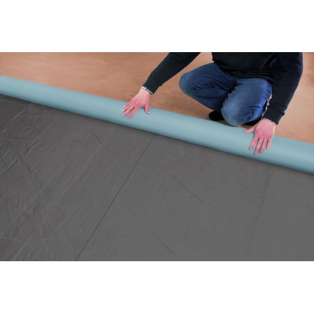 Opção cobertura de lona para telhado auto-adesiva hidrófugo 5m² para abrigos de teto plano