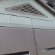 Abrigo de jardim em HDPE Sunlife 9,5 m² creme e castanho + piso – JOBU
