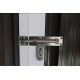 Garagem metálica antracite com portas duplas 19,61m² + kit de fixação X-METAL