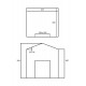 Abrigo de jardim em resina Sydney 4,41m² + piso Keter
