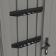 Suporte para ferramentas em metal antracite para abrigos de alta gama Kosto – X-METAL