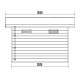 Abrigo de jardim em madeira composta 28 mm cinza escuro com estrutura antracite 9 m² PREMIUM com teto plano – Woodlife Garden