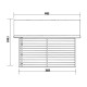 Abrigo de jardim em madeira composta 28 mm cinza escuro e antracite 19,22 m² PREMIUM – Woodlife Garden