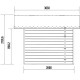 Abrigo de jardim em madeira composta 28 mm cinza escuro com estrutura antracite 7,78 m² PREMIUM – Woodlife Garden