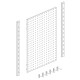 Painel perfurado + 6 ganchos – Kosto – X-METAL