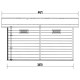 Abrigo de jardim 12 m² em madeira composta 28 mm cinza escuro, estrutura antracite, telhado inclinado – Woodlife Garden Premium