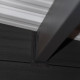 Abrigo de jardim e terraço 15 m², telhado inclinado, madeira composta 28 mm, antracite – Woodlife Garden Premium