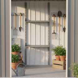 Prateleiras para armário de jardim metálico Kosto - X-METAL