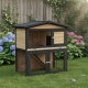 Coelheira para exterior em madeira FSC termotratada 101x55x100cm - Shelty Pet