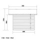 Abrigo de jardim em madeira compósita 28mm antracite 7,78m² PREMIUM - Woodlife Garden