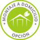 Serviço de montagem ao domicílio por profissionais. Garagem dupla com portas enroláveis