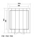 Abrigo de jardim em madeira compósita 28mm aspecto madeira 7,78m² PREMIUM - Woodlife Garden