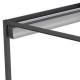Pérgula autoportante com toldo retrátil motorizado em alumínio Preto Grafite 3x3m - X-METAL
