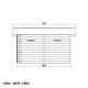 Abrigo de jardim em madeira compósita 28mm antracite 14,90m² PREMIUM - telhado plano - Woodlife Garden