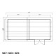Abrigo de jardim e terraço 15 m², telhado inclinado, madeira composta 28 mm, antracite – Woodlife Garden Premium