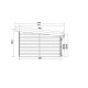 Abrigo de jardim 14,9 m² em madeira composta 28 mm cinza escuro, estrutura antracite, teto plano – Woodlife Garden Premium