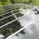 Carport duplo 30 m² em alumínio lacado branco e policarbonato transparente EAGLE – X-METAL