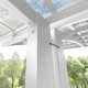 Kit de montagem para carport Eagle em Y branco – X-METAL