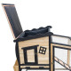 Coelheira de exterior em madeira FSC termo-tratada com revestimento térmico 153x64,5x103,5 cm – Shelty Pet