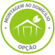 Serviço de montagem ao domicílio por profissionais de garagem com porta dupla