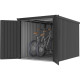 Abrigo metálico para 4 bicicletas Kosto antracite, 3,7m² - X-METAL