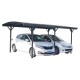 Carport em alumínio antracite 3x5,76m e policarbonato 6mm X-METAL
