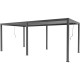 Pérgula bioclimática autoportante NEWSTEEL em aço galvanizado antracite 3 × 5,8 m A.250 cm – X-METAL