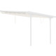 Tela de sombreamento retrátil bege para pérgula 3,05 × 3,14 m - X-Metal