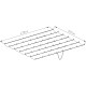 Tela de sombreamento retrátil bege para pérgula 3,05 × 4,36 m - X-Metal
