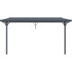 Tela de Sombreamento Retrátil Antracite para Pérgula 3,05 × 4,36 m – X-METAL