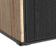 Baú de armazenamento em resina com efeito madeira WOODIZY 2300 L – Jobu