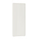 Painel lateral branco de 1m com grelhas verticais - OMBREA VS