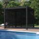 Painel lateral com persiana OMBREA VS 1m - Antracite