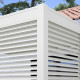 Painel lateral com grelha 1,33m OMBREA VS - Branco