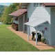 Toldo para abrigo de jardim em PVC Grosfillex