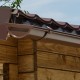 Kit de caleiras castanho - pack pronto a instalar para abrigo Gardy Shelter 16m²