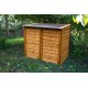 Cofre de jardim em madeira Trocadero 1350L