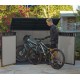 Cofre de jardim em resina brossée Brossium 2100L - Keter