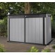 Cofre de jardim em resina brossée Brossium 2100L - Keter