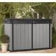 Cofre de jardim em resina brossée Brossium 2100L - Keter